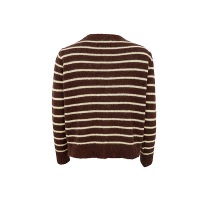 BCDELL STRIPED KNIT CARDIGAN Mocca