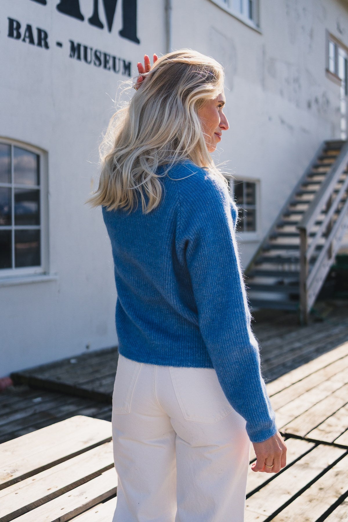 Rausamalie Cardigan Blå