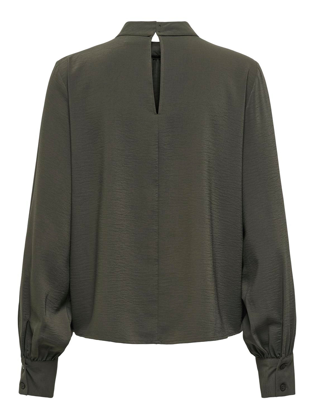 Jdyaya L/s Hn Top Wvn Dia Mørkebrun