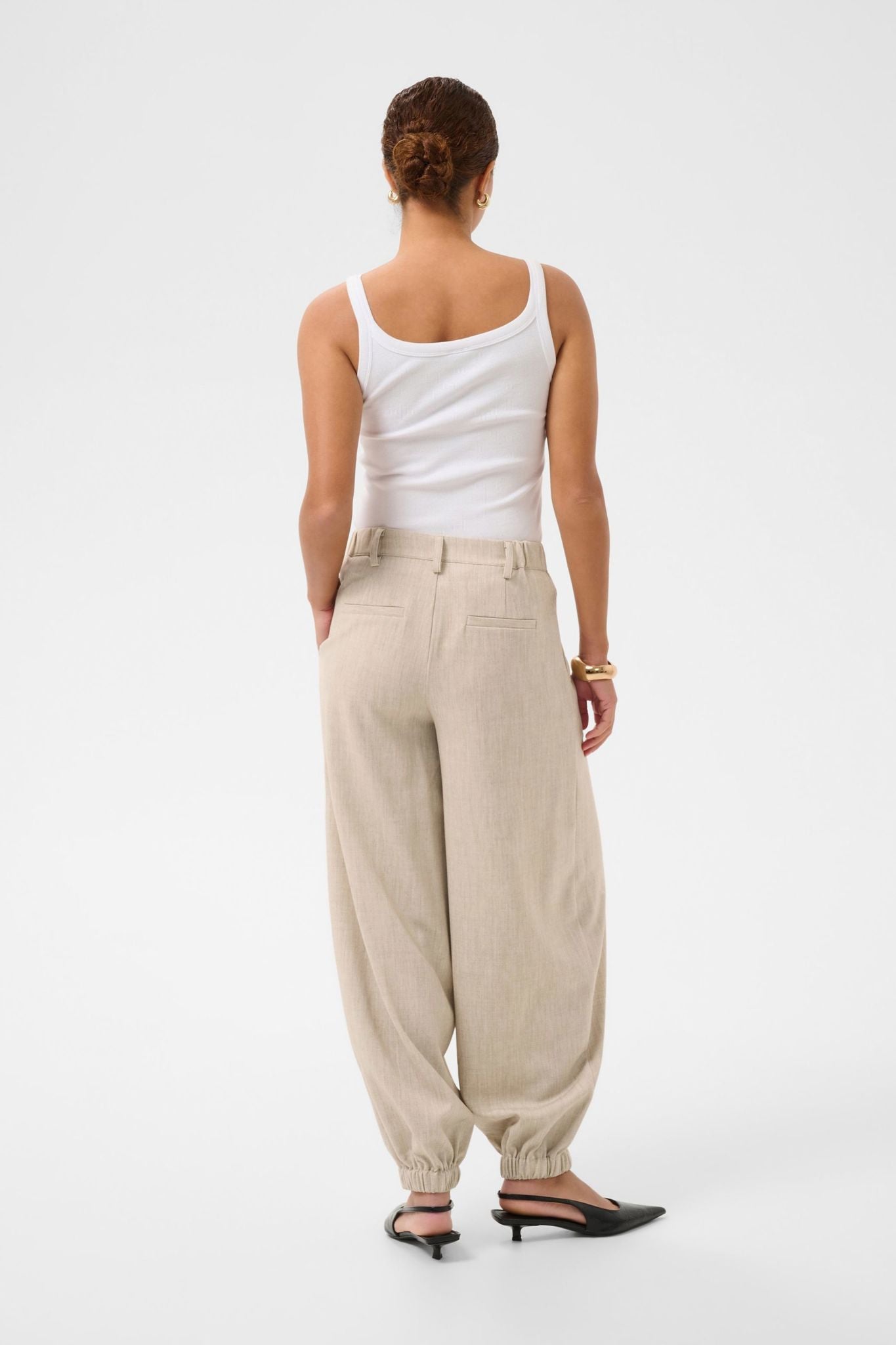 Kaomila Harem Pants Beige
