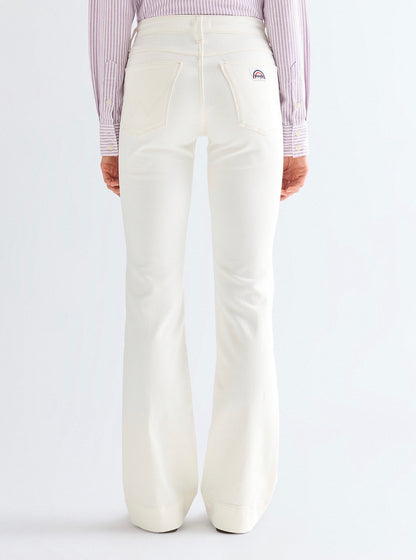 FLARE WORN WHITE Hvit