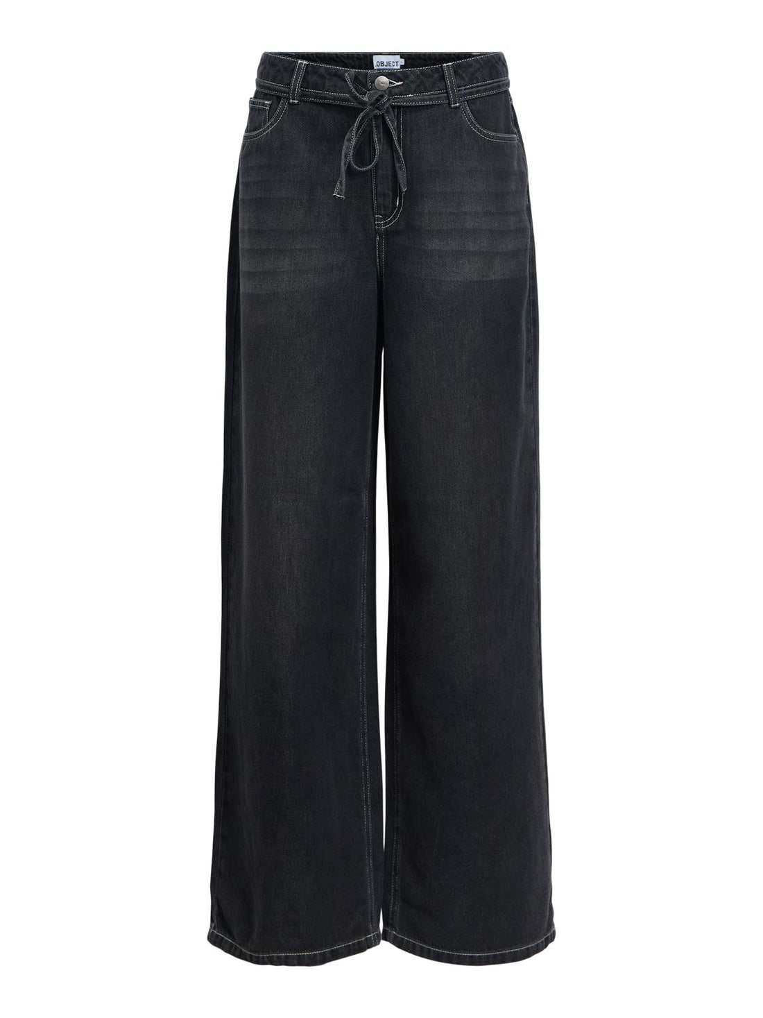 Objrosie Mw Wide Jeans Noos Sort