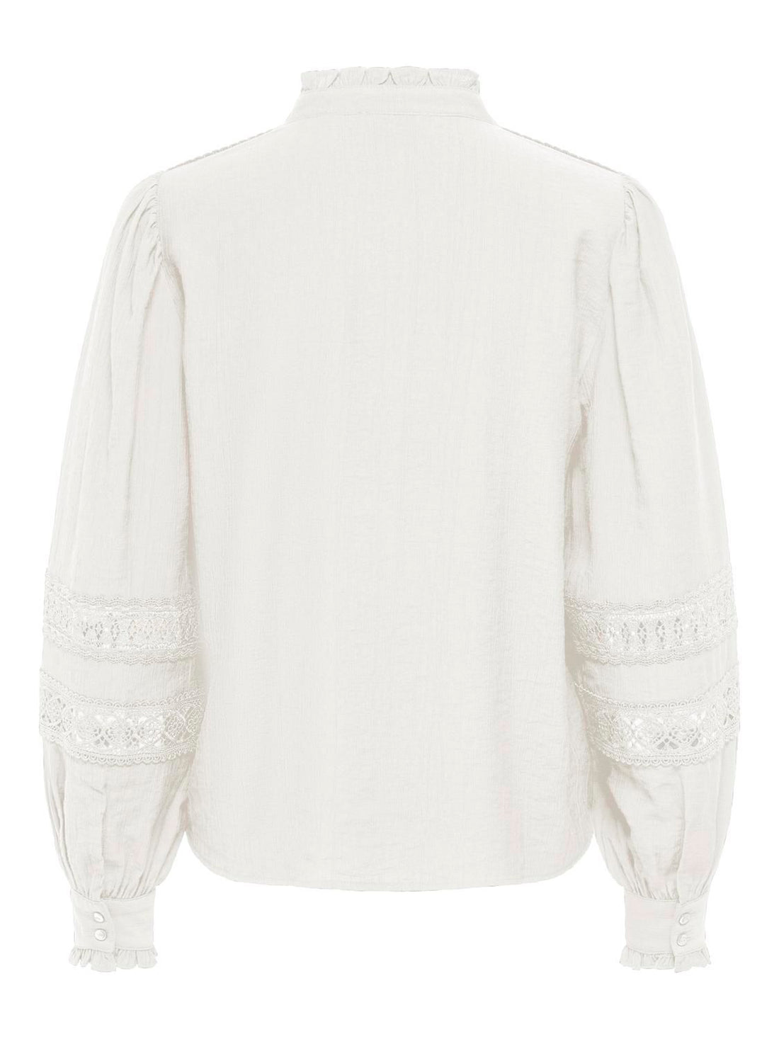 Jdykaro L/s Shirt Wvn Hvit