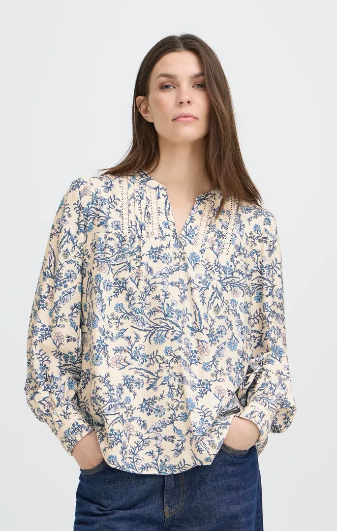 Pzabrina Blouse Blå