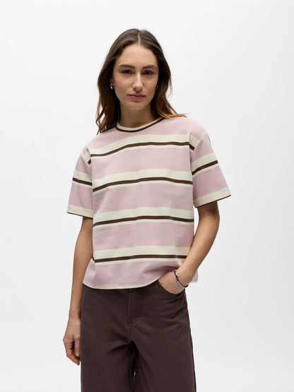 Objhazel 2/4 Lo T-Shirt 144 Lilla