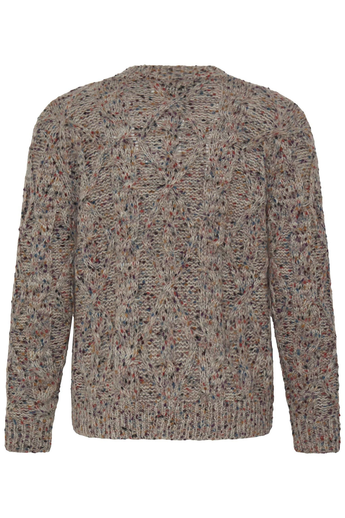 Pzelin Multicolour Pullover Brun