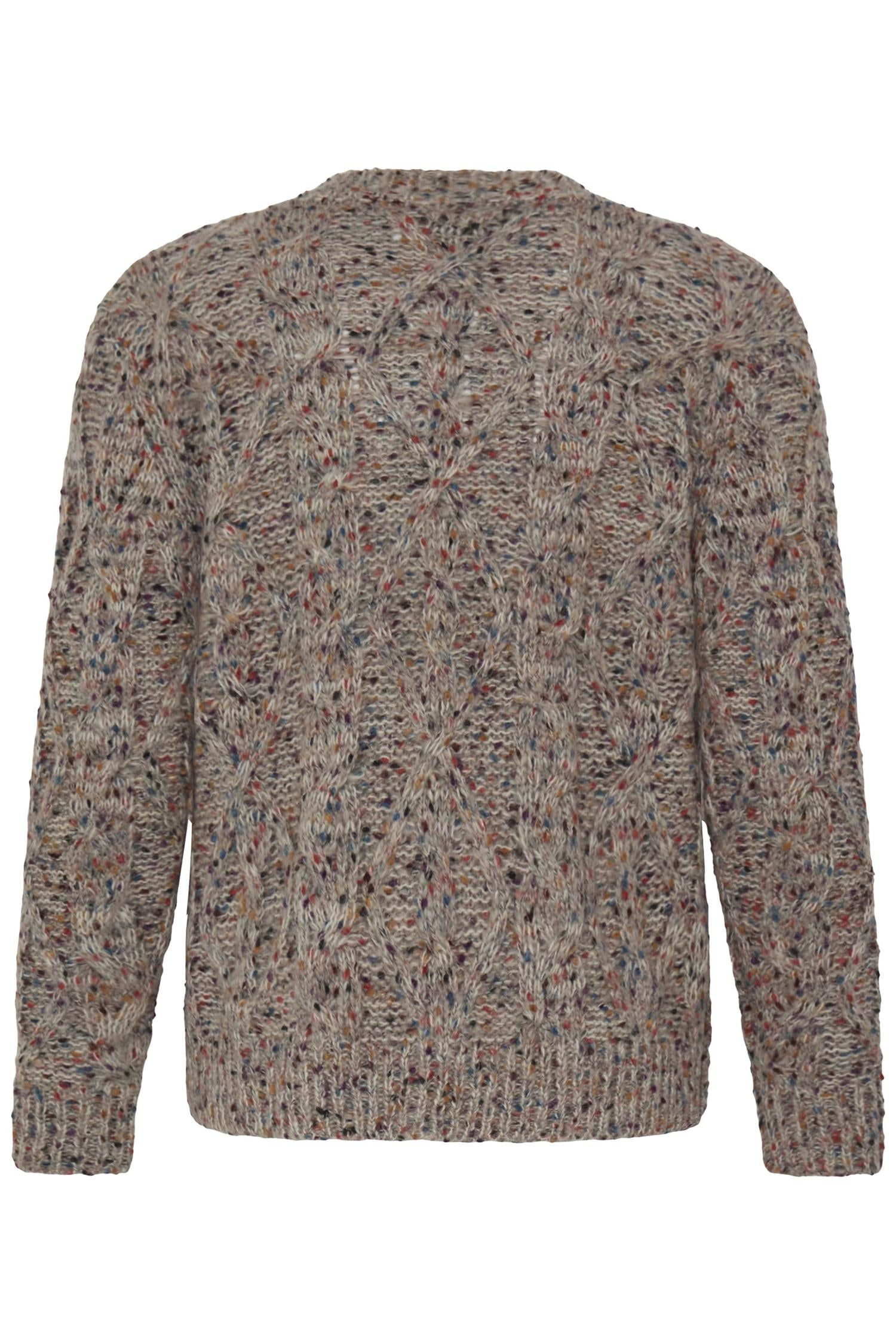 Pzelin Multicolour Pullover Brun
