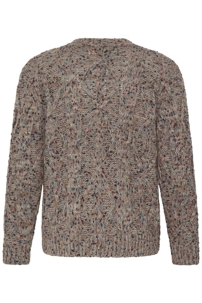 Pzelin Multicolour Pullover Brun