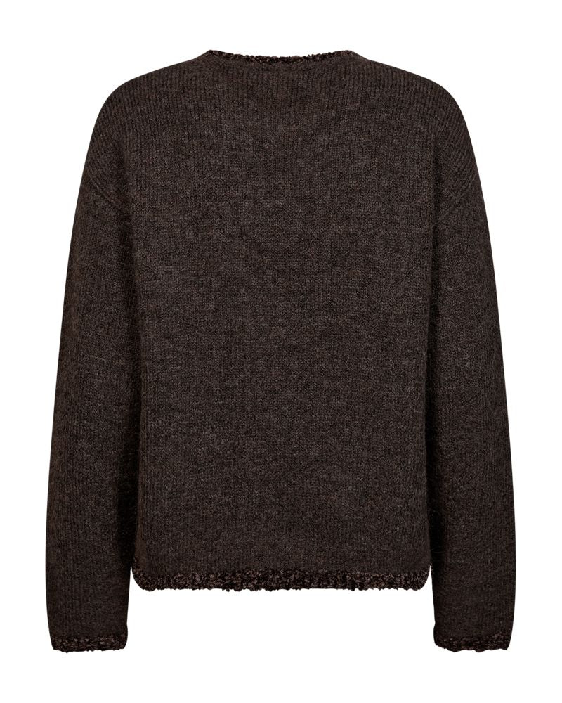 Fqfrida-Pullover Brun