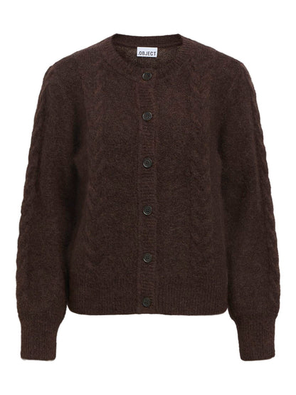 Objnete Re Knit Cardigan E Div 26 Brun