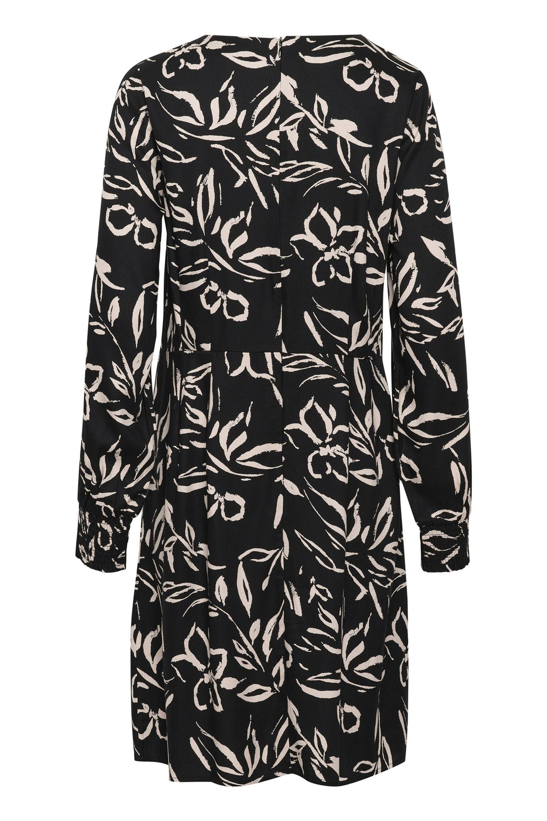 KAforrest Dress Black/Sand Painted Flower