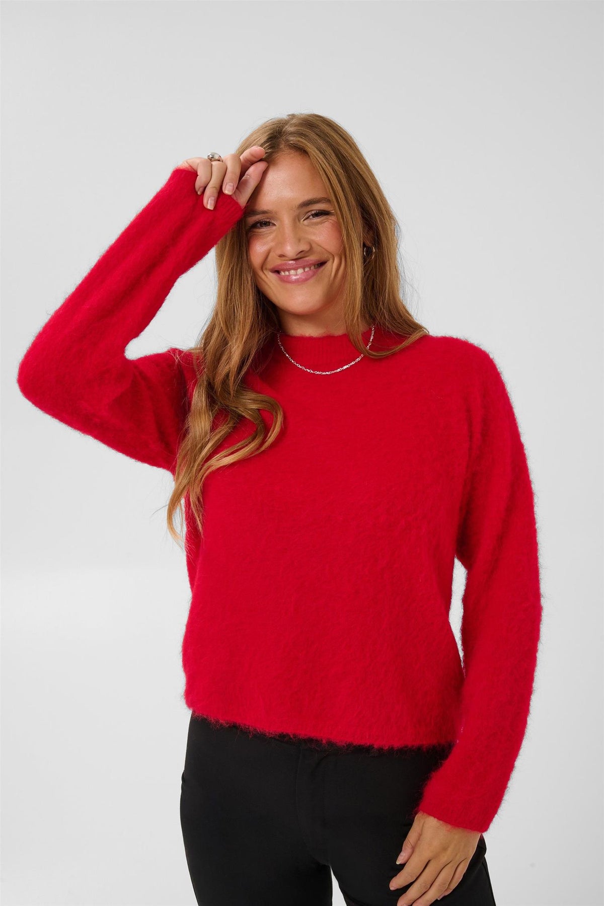 Kajordan Knit Pullover Rød