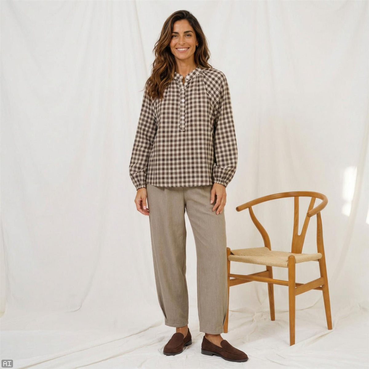 Mdczephyr Blouse Brun