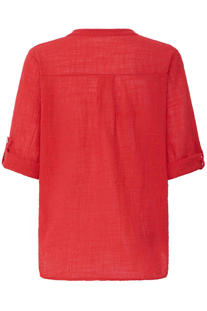 Sbalexa Solid Blouse 2 Rød