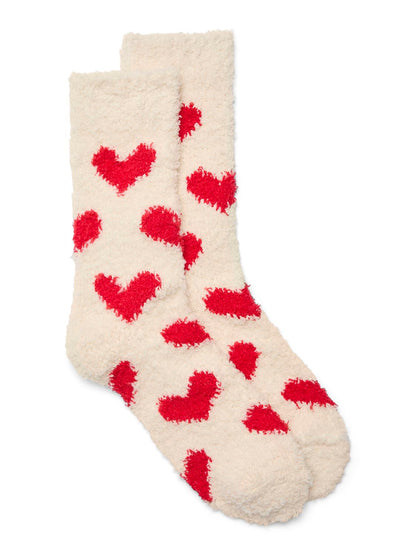Vmdora Fluffy Socks 2-Pack Xmas Rød