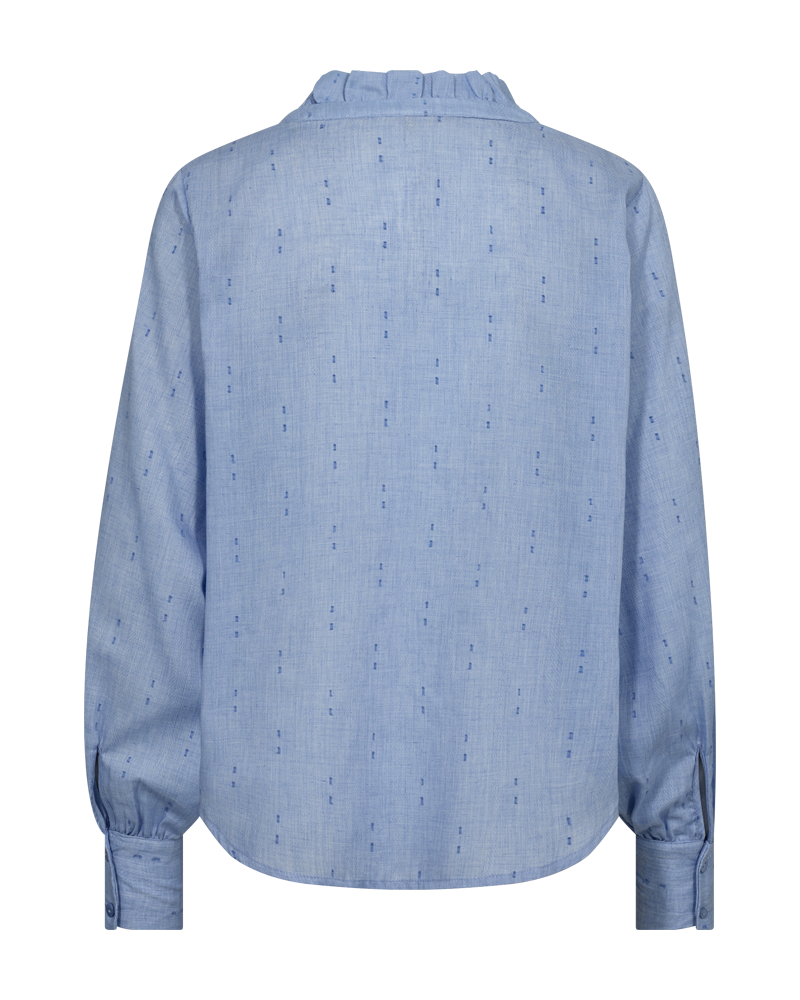 FQRAYA-SHIRT Jeansblå