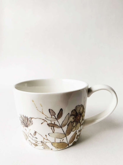 Krus 10×7,5 Cm Blomster «Kos Deg»