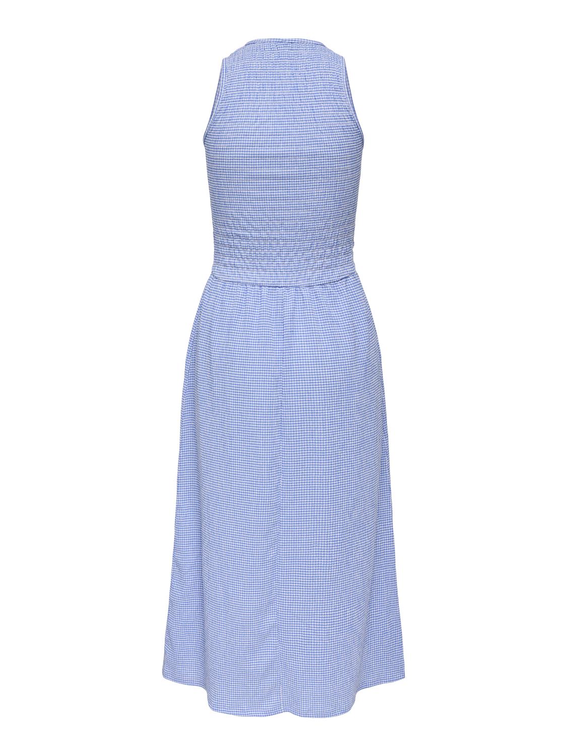 Onlcelle S/l Smock Dress Jrs Blå