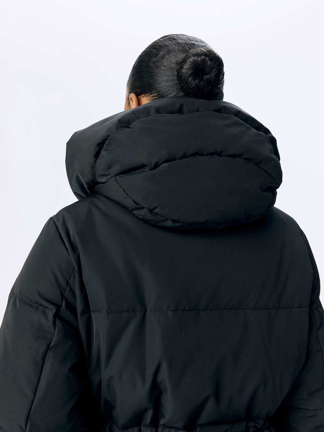 Objloui Re L/s Down Jacket Noos Sort