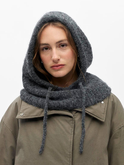 Objmilu Knit Balaclava Noos Grå