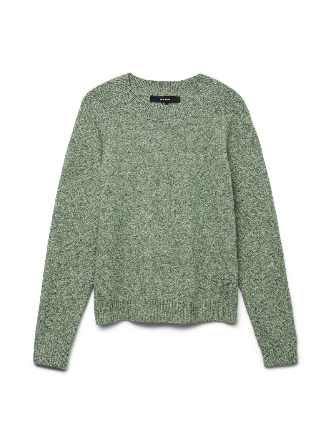 Vmdoffy Ls O-Neck Blouse Ga Noos Grønn