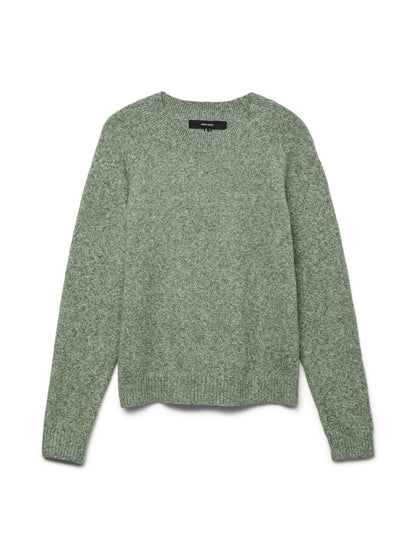 Vmdoffy Ls O-Neck Blouse Ga Noos Grønn