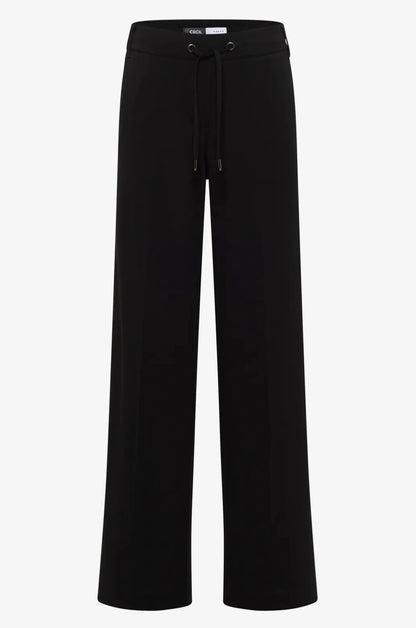 Neele straight jersey Svart