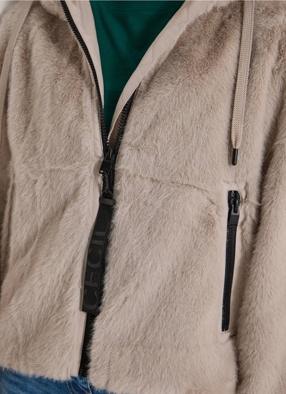 TOS FUR MATMIX JACKET