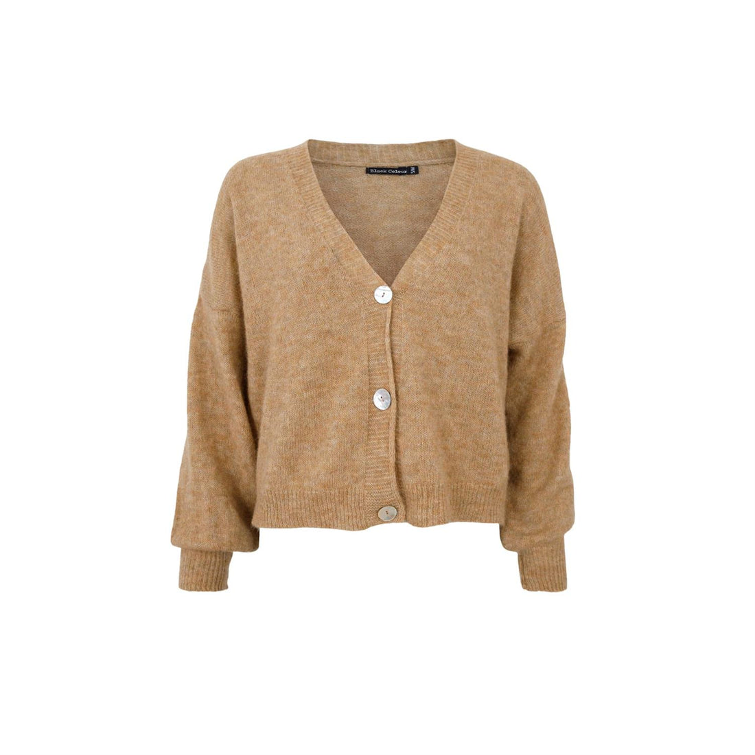 BCDELL HEAVY KNIT CARDIGAN Camel