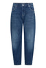 Pzanni Hw Jeans Barrel Leg Blå