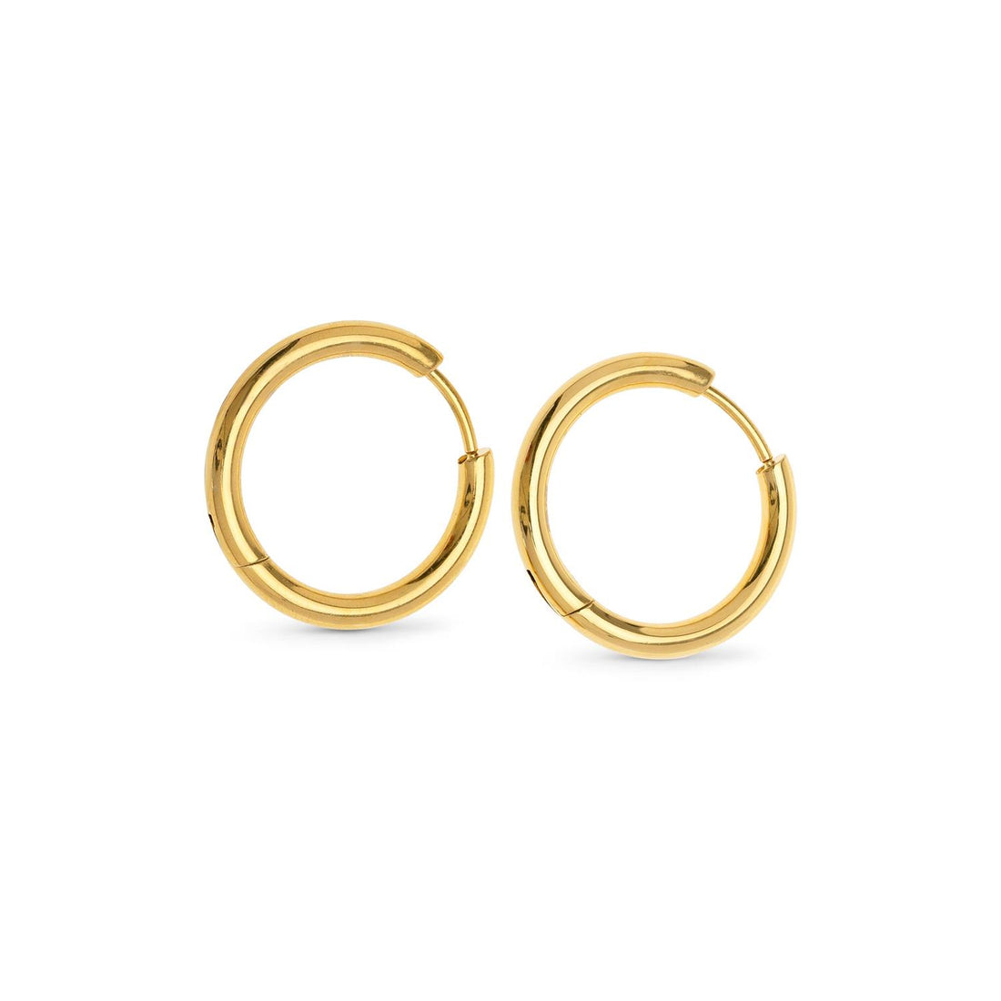 Hollie - Hoop Earrings 13mm Stainless Steel Gull