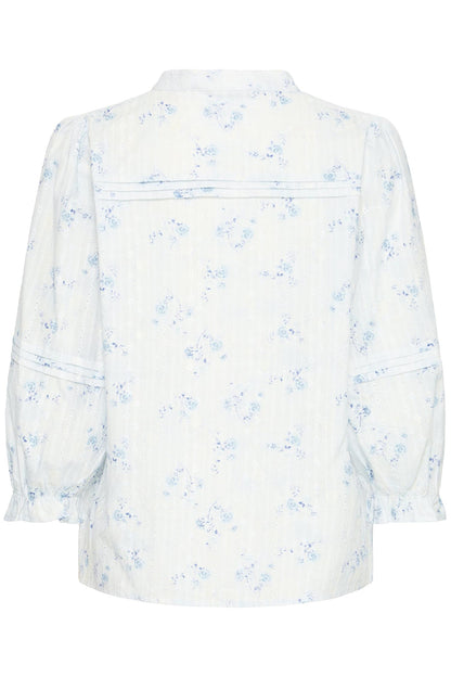 Pzbellarose Blouse Blå