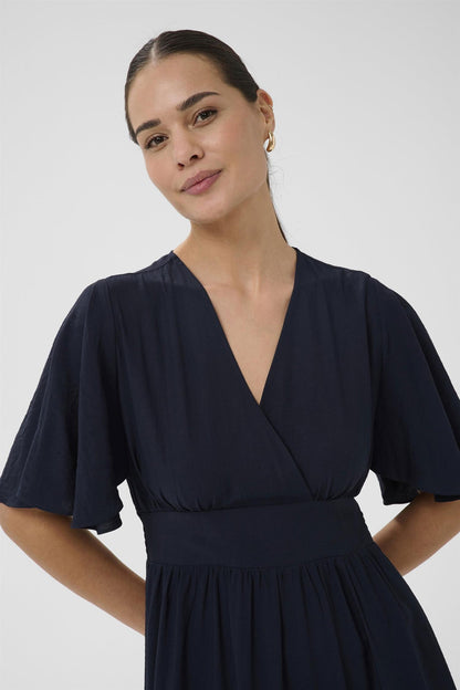 Kasirena Long  Dress Blå