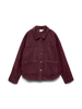 Vmjamie Ls Corduroy Shacket Mix Noos Mørkelilla