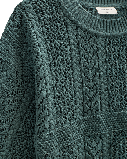 FQARWEN-PULLOVER Grønn