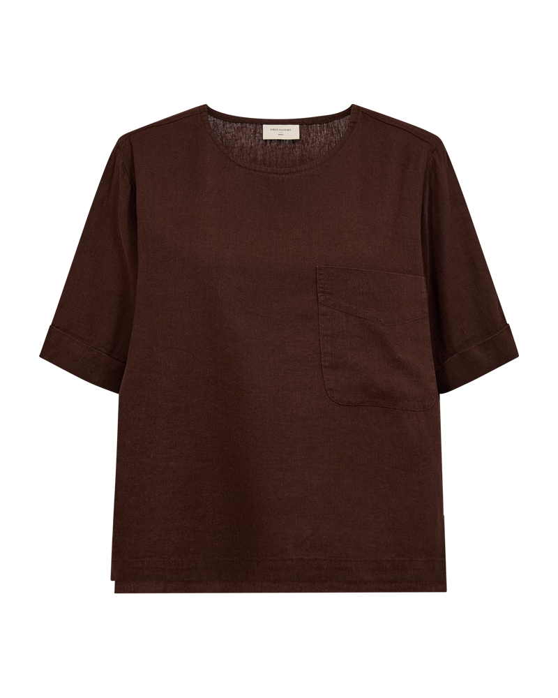 Fqlava-Blouse Brun