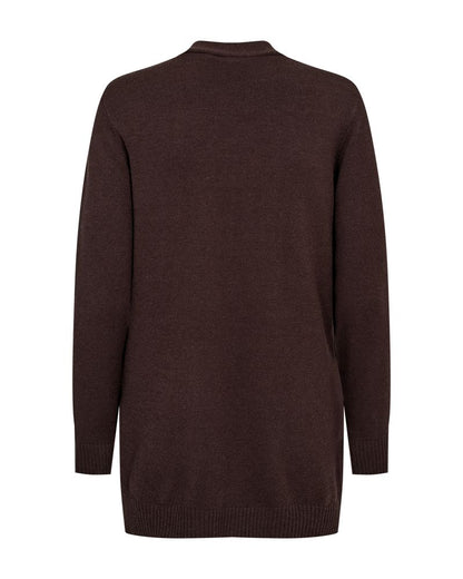 Fqagnes-Cardigan Brun