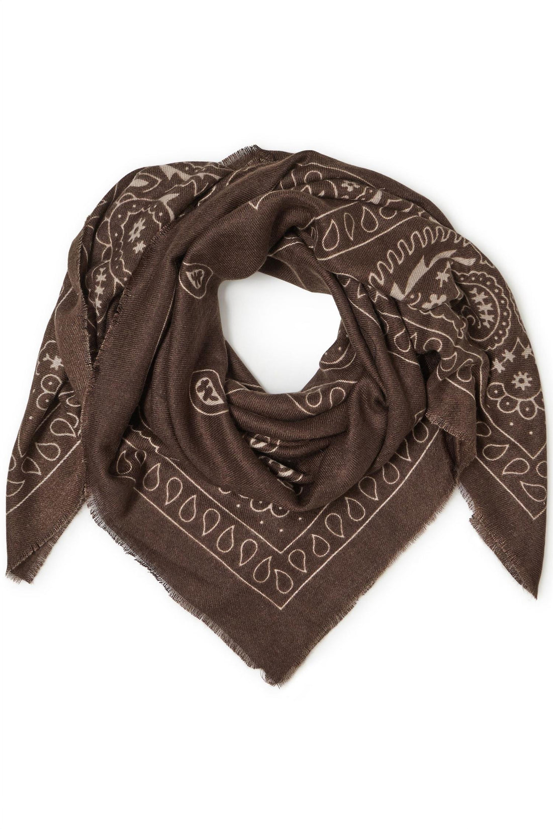 Sbxpaisa Scarf 1 Brun