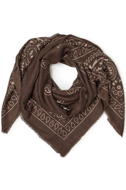 Sbxpaisa Scarf 1 Brun