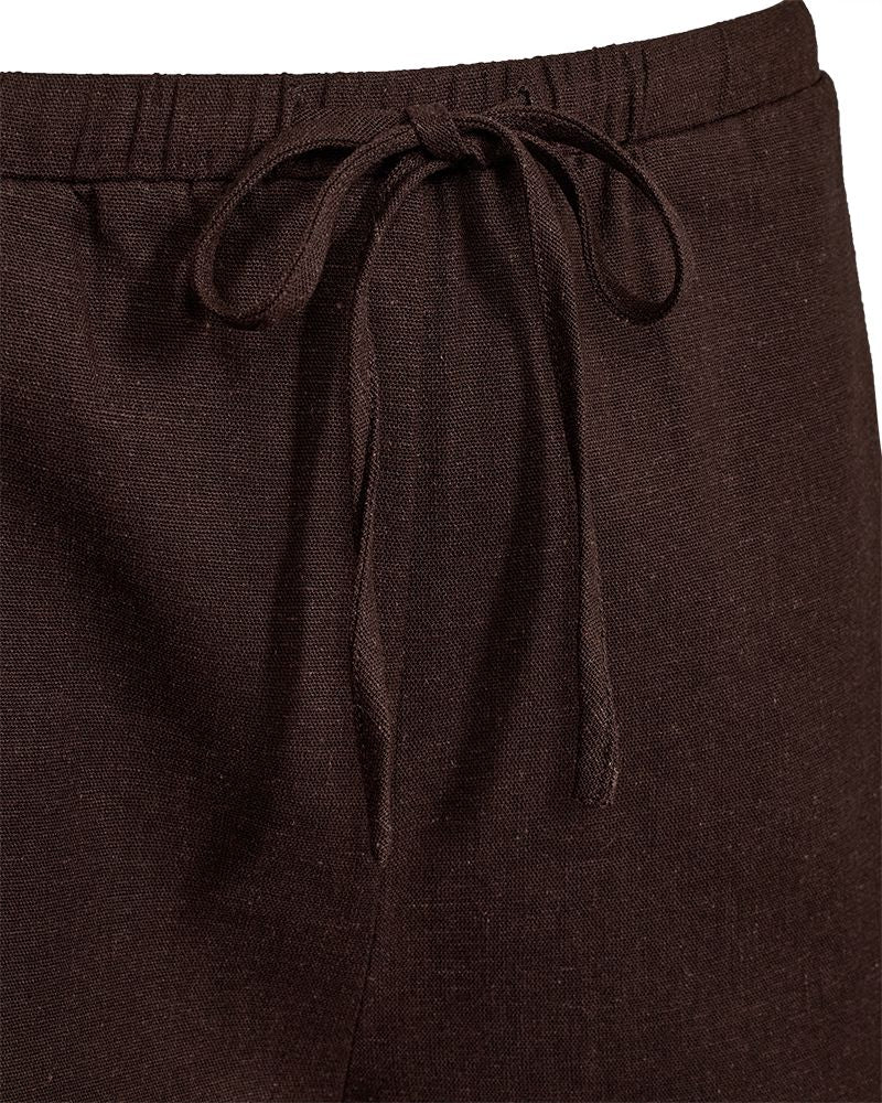 Fqlaney-Shorts Brun