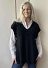 ISA VEST Svart