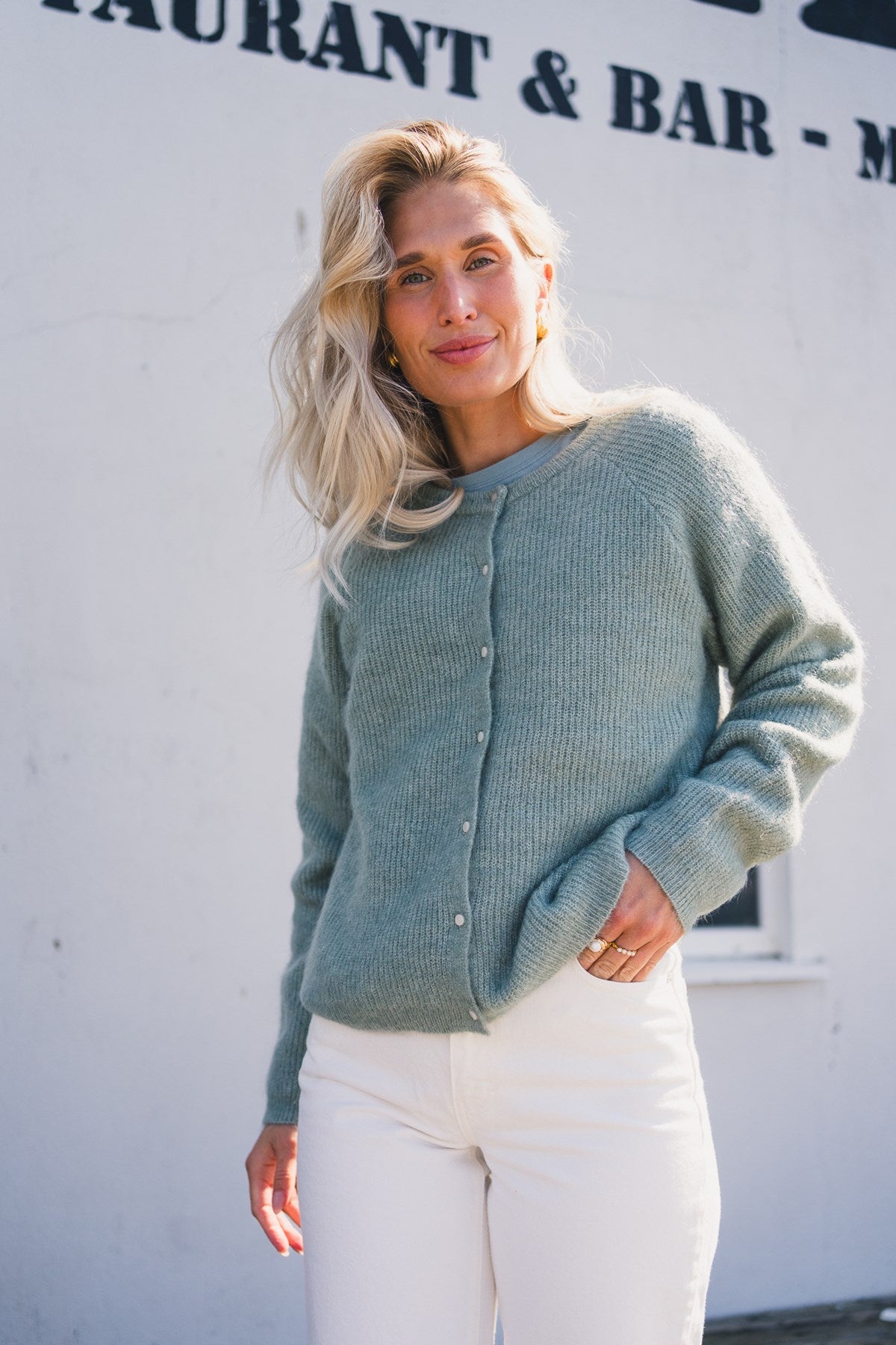 Rausamalie Cardigan Grønn