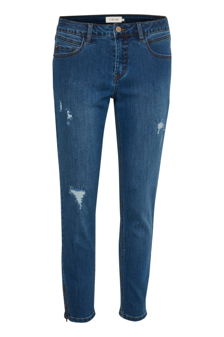 CRJOSEFINE 7/8 JEANS SHAPE FIT Blå