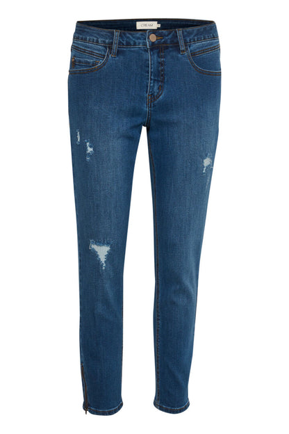 CRJOSEFINE 7/8 JEANS SHAPE FIT Blå