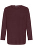 Sbinnova Oknit Blouse Burgunder
