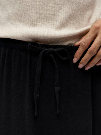 Objsanne Mw Long Layer Skirt Noos Sort