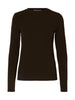 Slwmanja Ls O-Neck Noos Brun