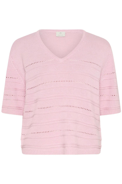 Kamellie Knit Pullover Rosa