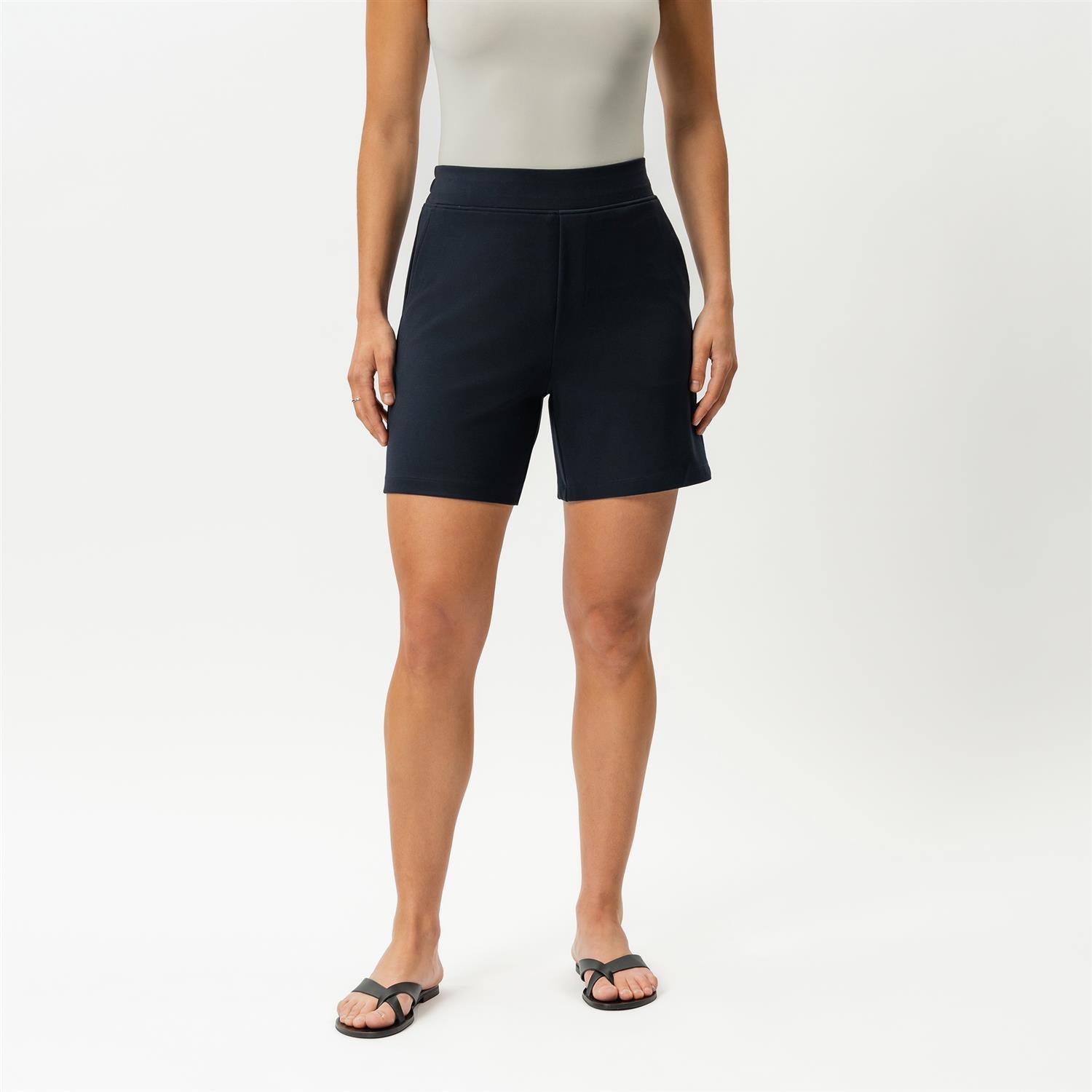 Light Ponte Shorts Marine
