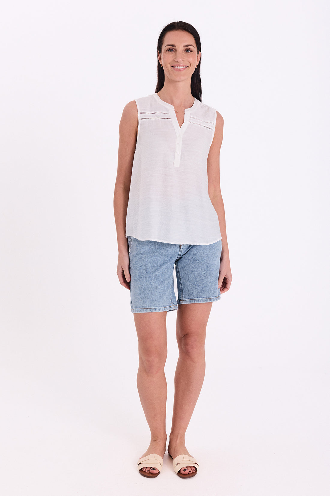 Fqandrea-Blouse Hvit